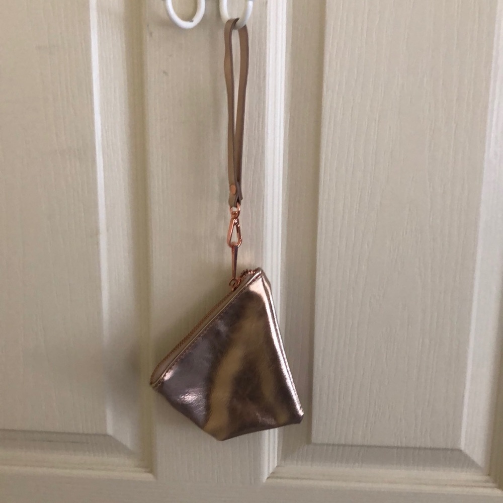 Rose Gold Wristlet